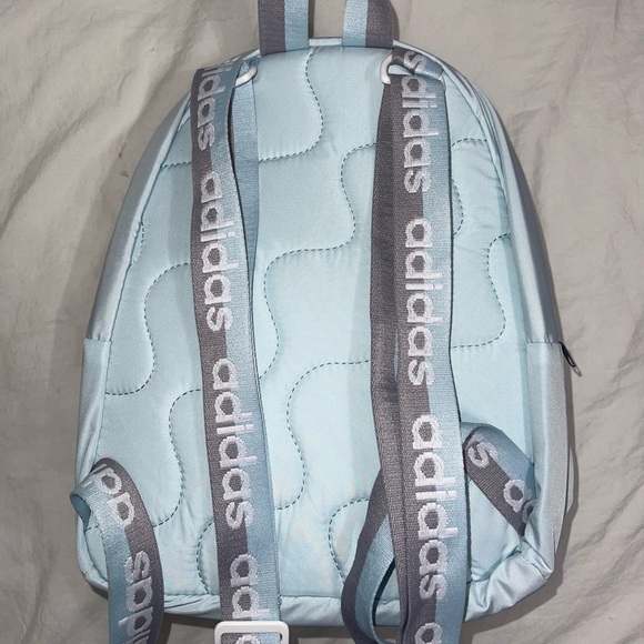 Adidas Small Blue Backpack Travel - Picture 2 of 4